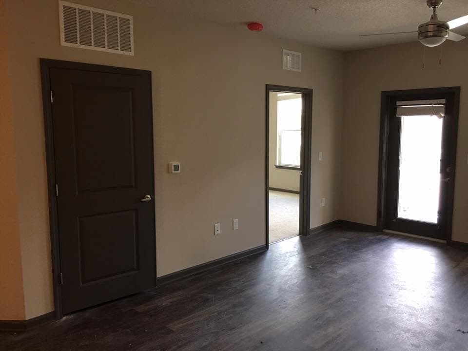 Completed commercial interior painting - apartment